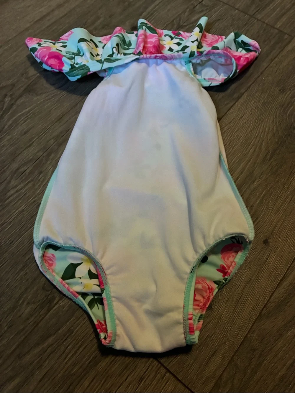 RuffleButts Toddler Swimsuit 12-18M